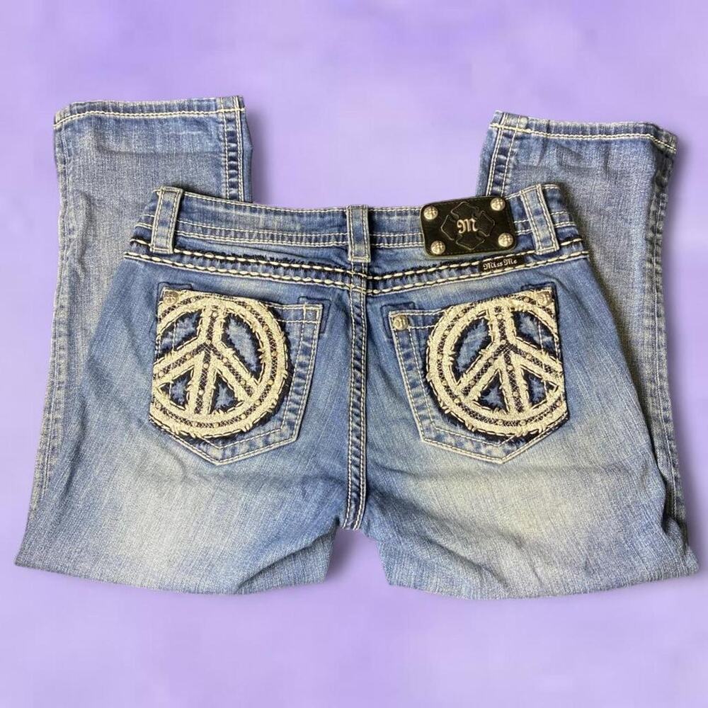 Miss me blue capris